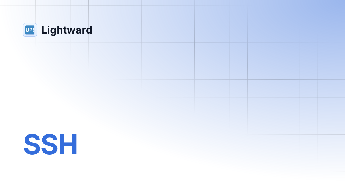 Ssh lightward